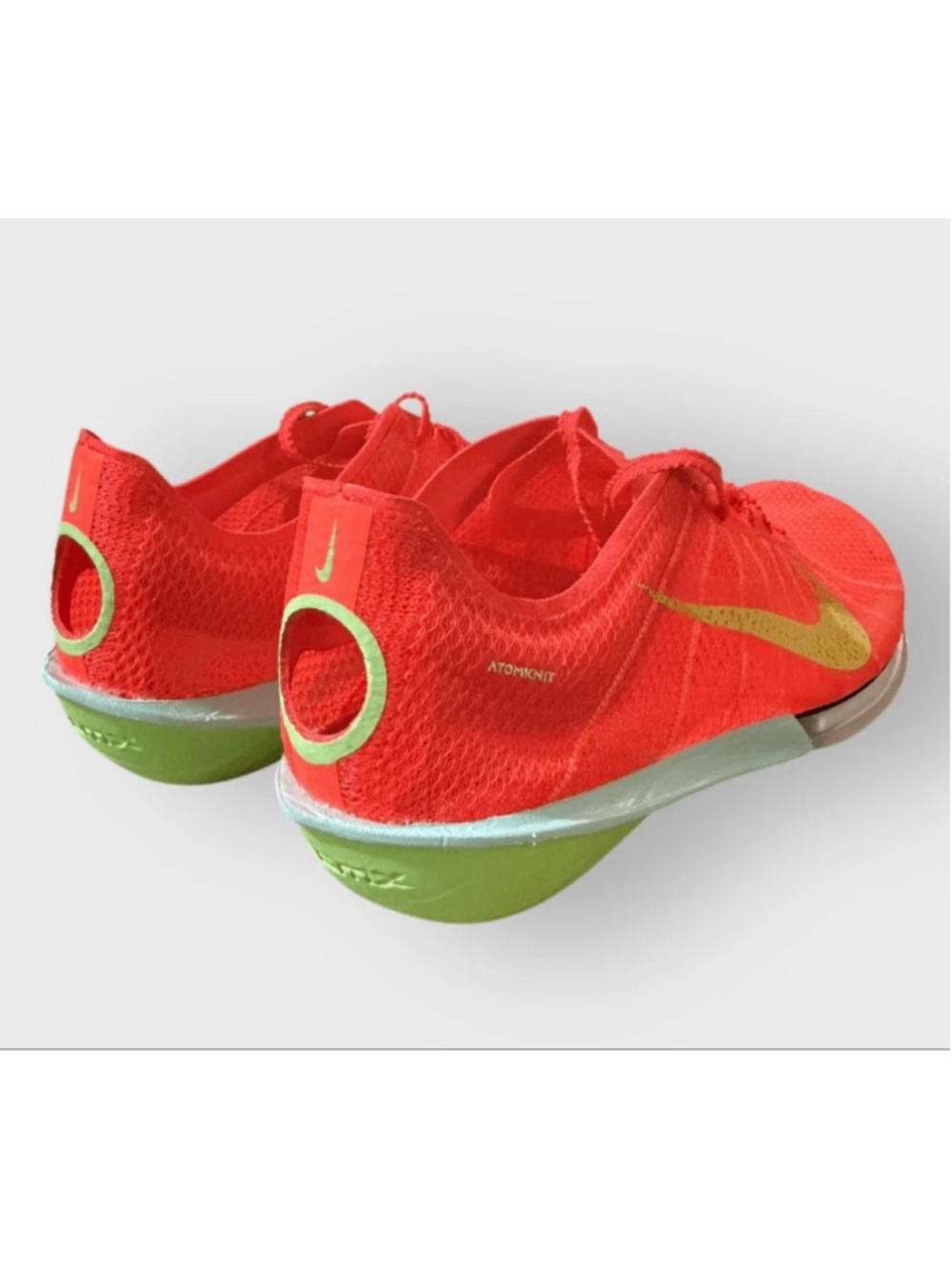 Nike Air Zoom Victory 2 Crimson Coral Track Spikes FD8411-600 Mens 7 Womens 8.5 - Picture 7 of 8